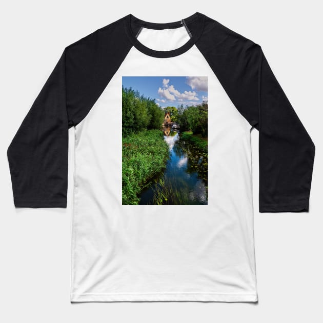 A Peaceful Backwater By Benson Weir Baseball T-Shirt by IanWL